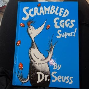 Discontinued Dr. Seuss book “scrambled eggs super!”